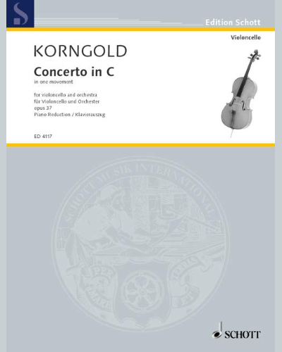 Concerto in C, op. 37 — 科恩戈尔德