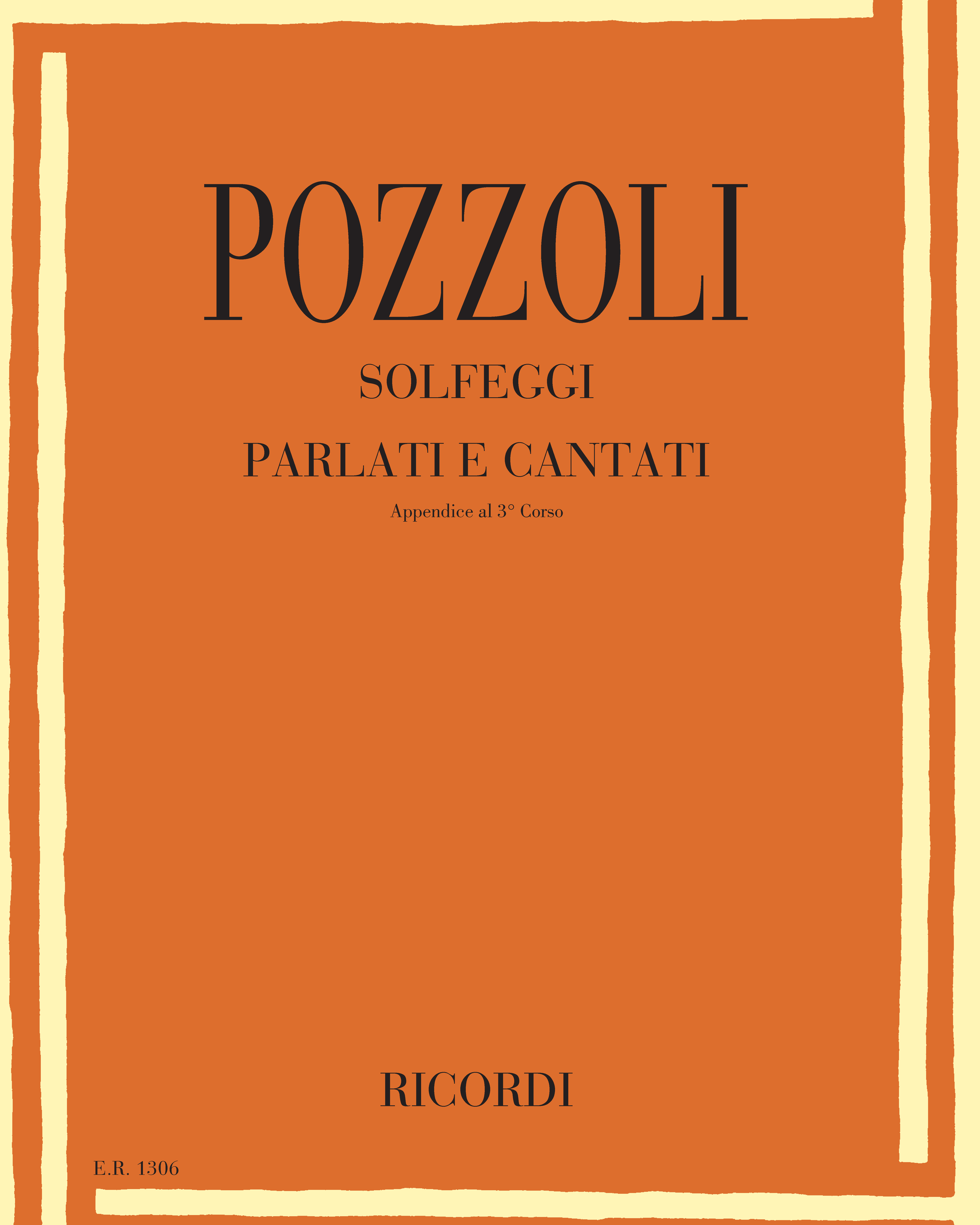 Solfeggi parlati e cantati appendice al III Corso — Ettore Pozzoli