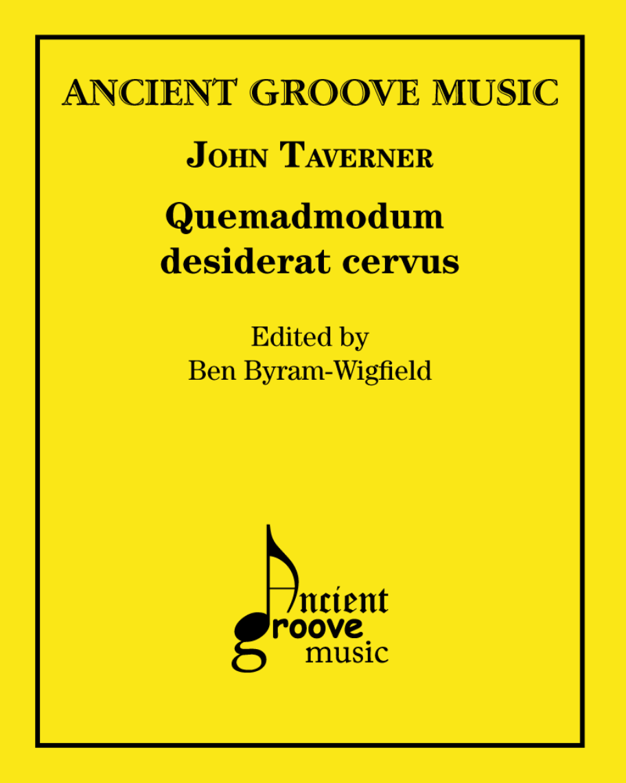 Quemadmodum desiderat cervus — 约翰·塔弗纳