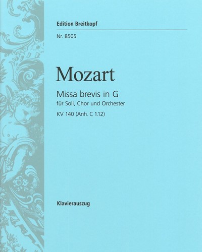 Missa brevis in G major, KV 140 (Anh. C 1.12) — 莫扎特