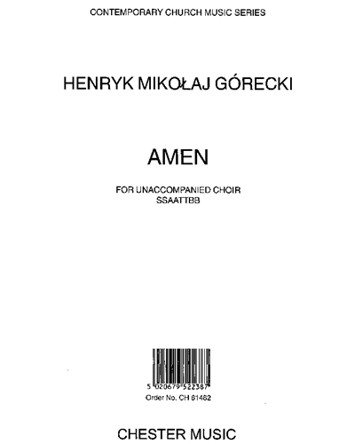 Amen — Henryk Mikołaj Górecki