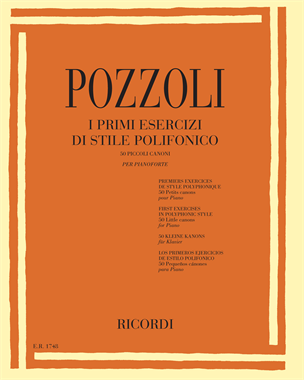 I primi esecizi di stile polifonico — Ettore Pozzoli