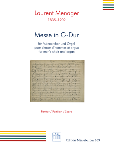 Mass in G major, op. 20 — Laurent Menager