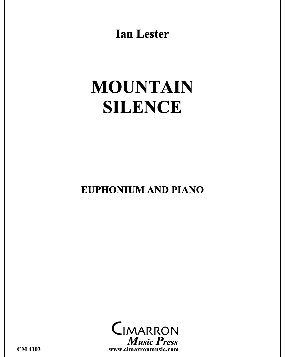 Mountain Silence — Ian Lester