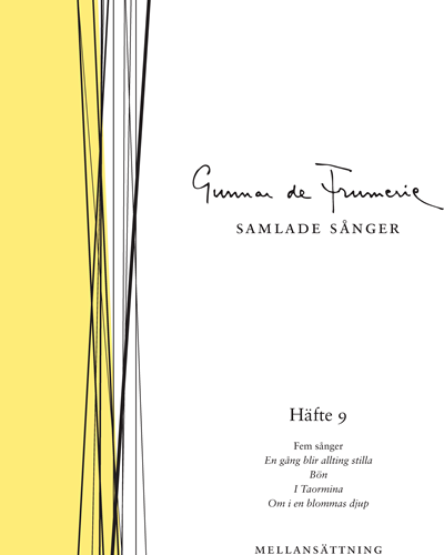 Collected Songs, Vol. 9 — Gunnar de Frumerie