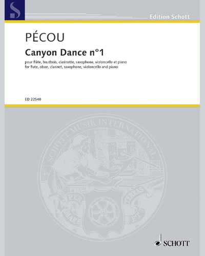 Canyon Dance No. 1 — Thierry Pécou