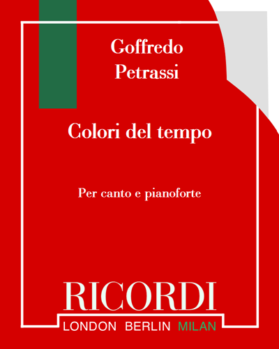 Colori del tempo — 彼得拉西