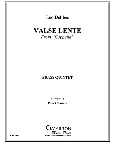 Valse Lente (from 'Coppelia') — 德里布