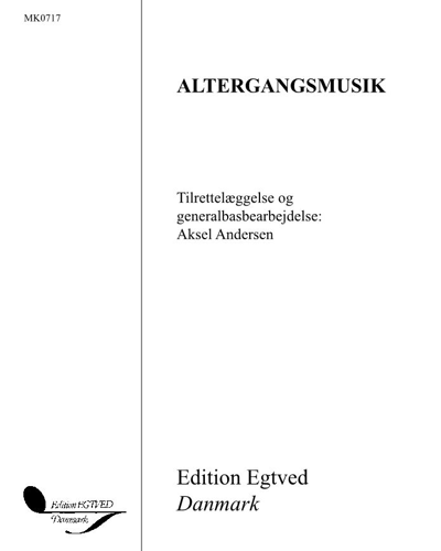 Altergangsmusik — Aksel Andersen