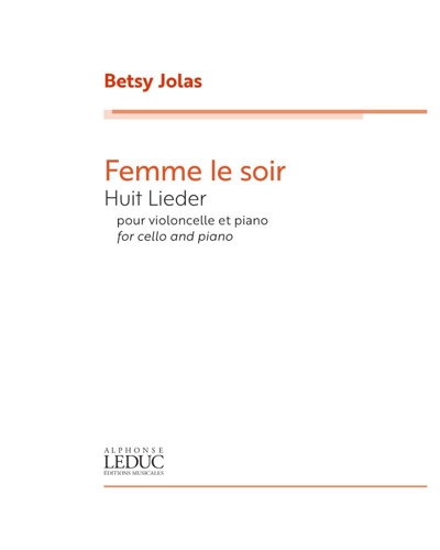 Femme le soir — Betsy Jolas