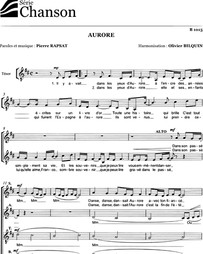 Aurore — Pierre Rapsat