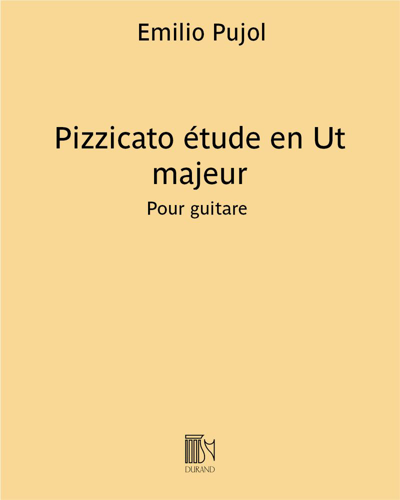 Pizzicato étude en Ut majeur — Emilio Pujol