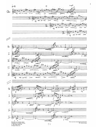 Ricercare una melodia — Jonathan Harvey