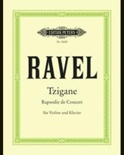 Tzigane — Maurice Ravel