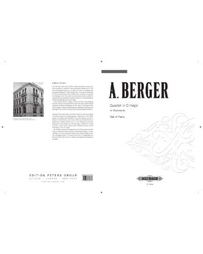 Quartet in C Major for Woodwinds — Arthur Berger