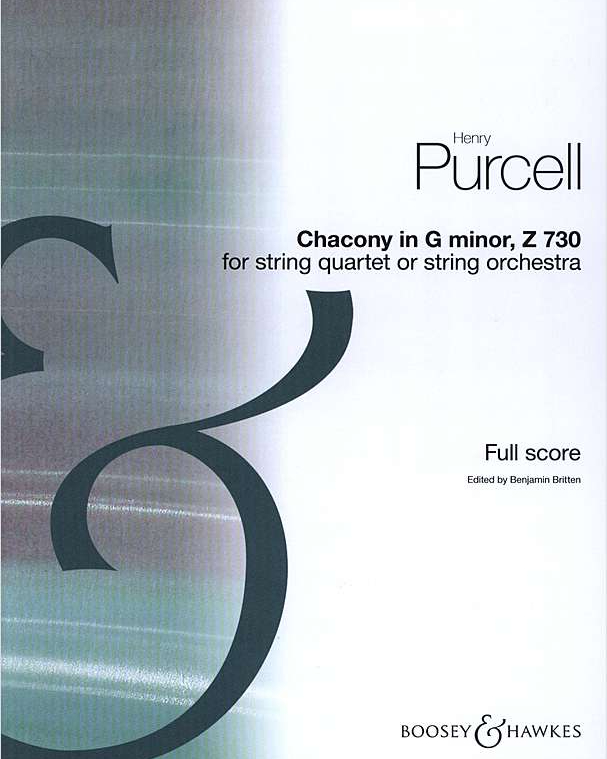 Chaconne in G minor [Arranged for Strings by Benjamin Britten] — Henry Purcell