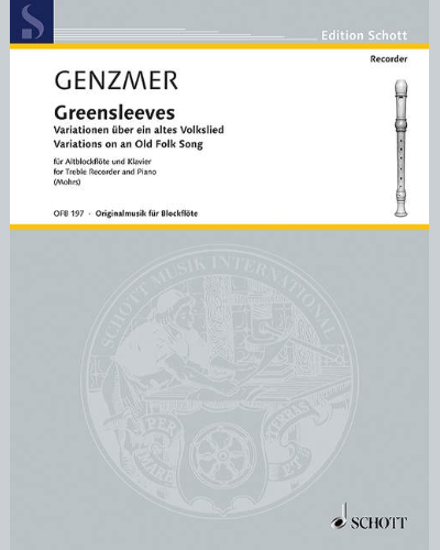 Greensleeves — Harald Genzmer