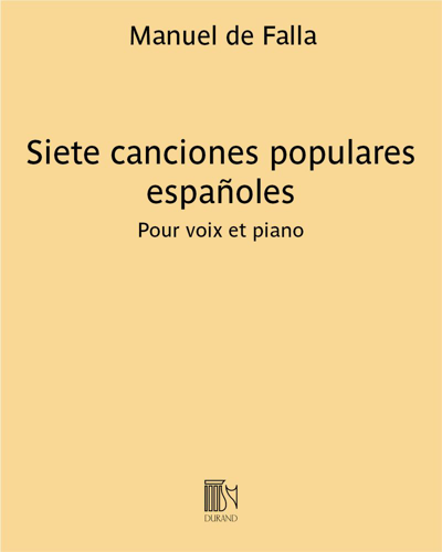 Seven Spanish Folksongs — 法雅