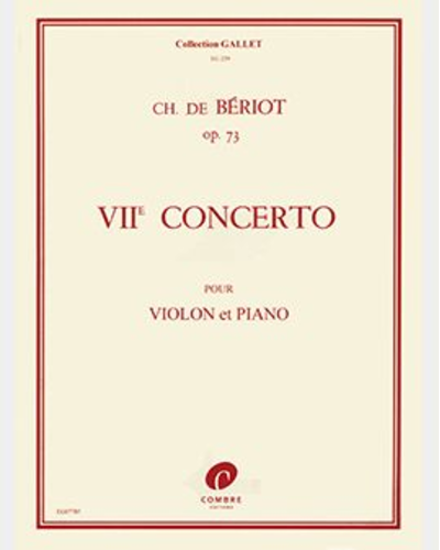 Concerto No. 7 in G major, op. 73 — Charles Auguste de Bériot