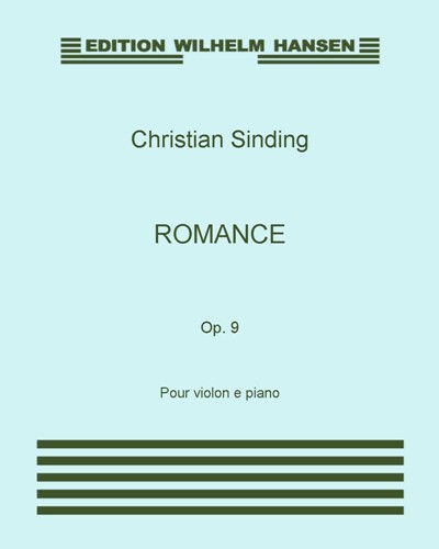Romance, op. 9 — 克里斯蒂安·辛丁