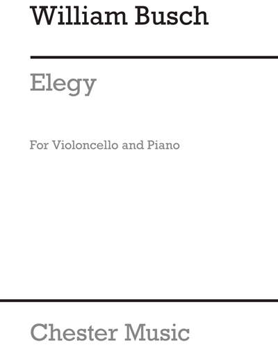 Elegy for Cello and Piano — William Busch