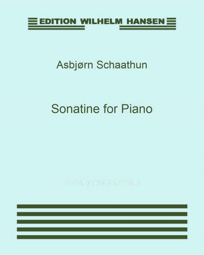 Sonatine for Piano — Asbjørn Schaathun