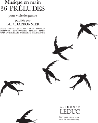 Thirty-six Preludes for Viola da Gamba — Jean-Louis Charbonnier