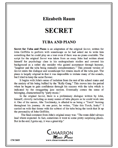 Secret — Elizabeth Raum
