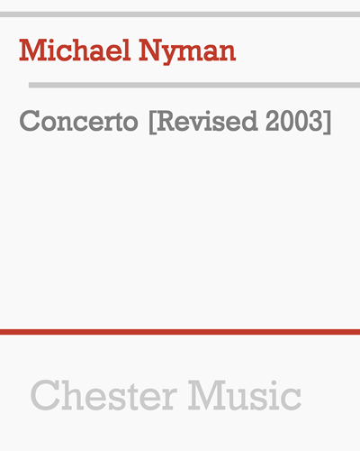Concerto [Revised 2003] — 尼曼