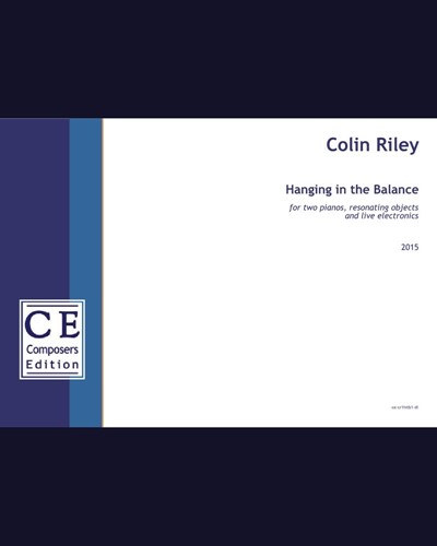 Hanging in the Balance — Colin Riley