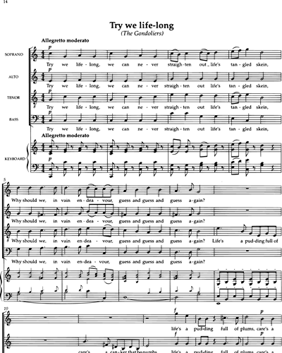 Try We Life-Long — Arthur S. Sullivan