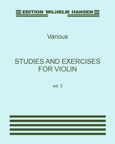 Studies and Exercises for Violin, Vol. 3 — 合集