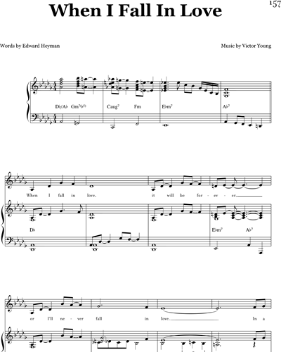 When I Fall In Love — Nat King Cole