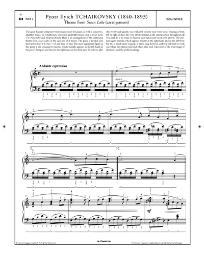Theme from 'Swan Lake', op. 20 — 柴可夫斯基
