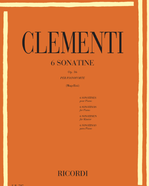 Six Sonatinas, op. 36 — Muzio Clementi
