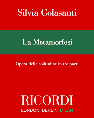 La Metamorfosi — Silvia Colasanti