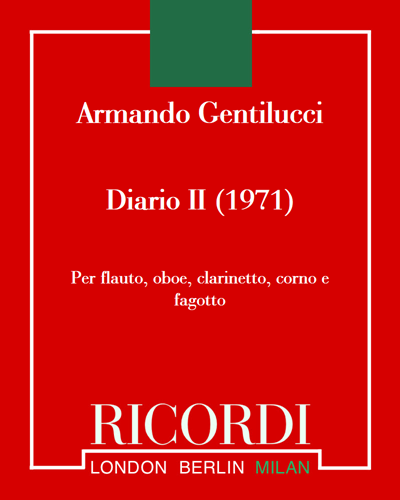 Diario II (1971) — Armando Gentilucci