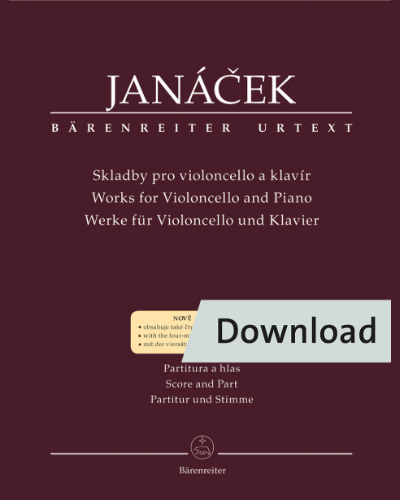 Works for Violoncello and Piano — 亚纳切克