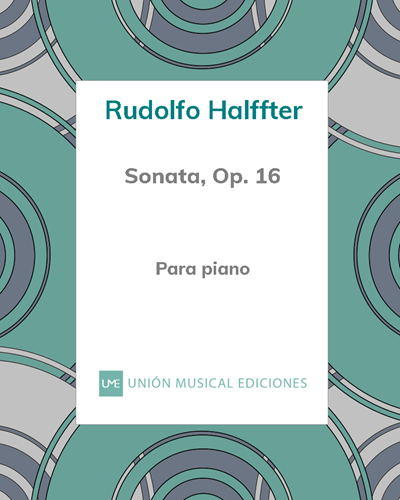 Sonata, op. 16 — Rudolfo Halffter
