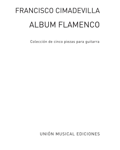 Album flamenco — Francisco Cimadevilla