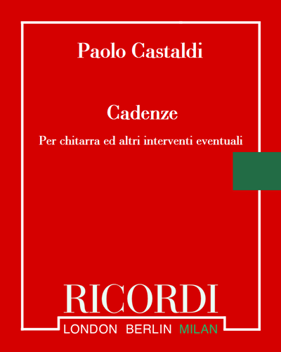 Cadenze — Paolo Castaldi