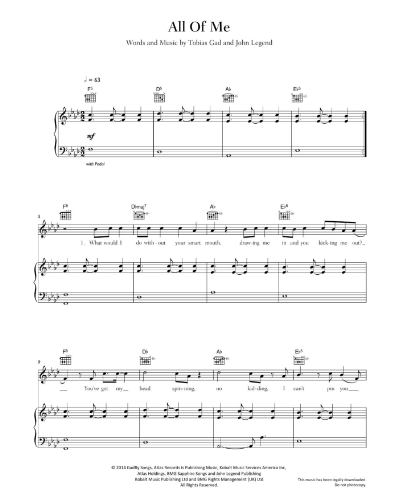 All Of Me — John Legend