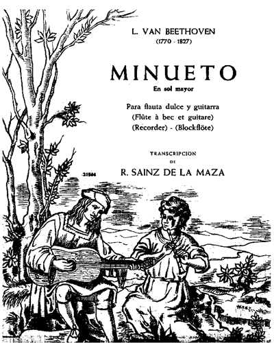 Minuet in G major, WoO 26 — Ludwig van Beethoven