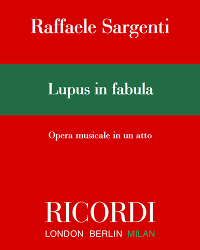 Lupus in fabula — Raffaele Sargenti
