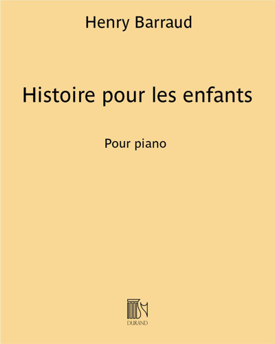 Histoire pour les enfants — Henry Barraud