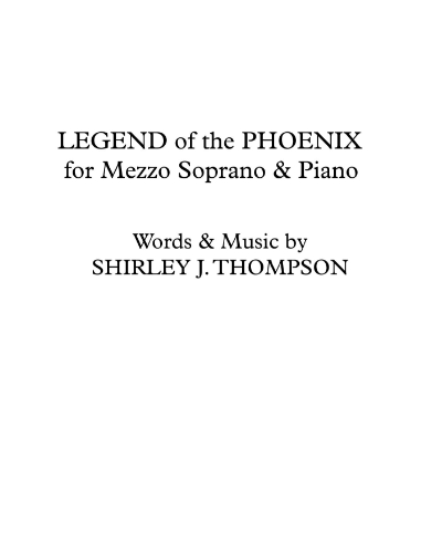 Legend of the Phoenix — Shirley J. Thompson