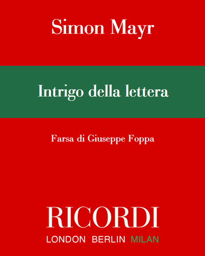 Intrigo della lettera — 约翰·西蒙·迈尔