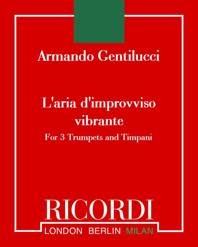 L'aria d'improvviso vibrante — Armando Gentilucci