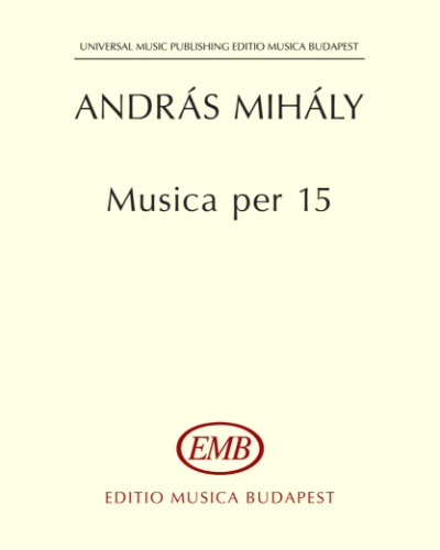 Musica per 15 — András Mihály