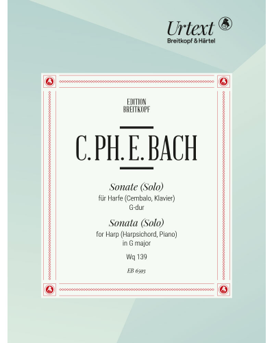 Sonata in G major, Wq 139 — C.P.E.巴赫